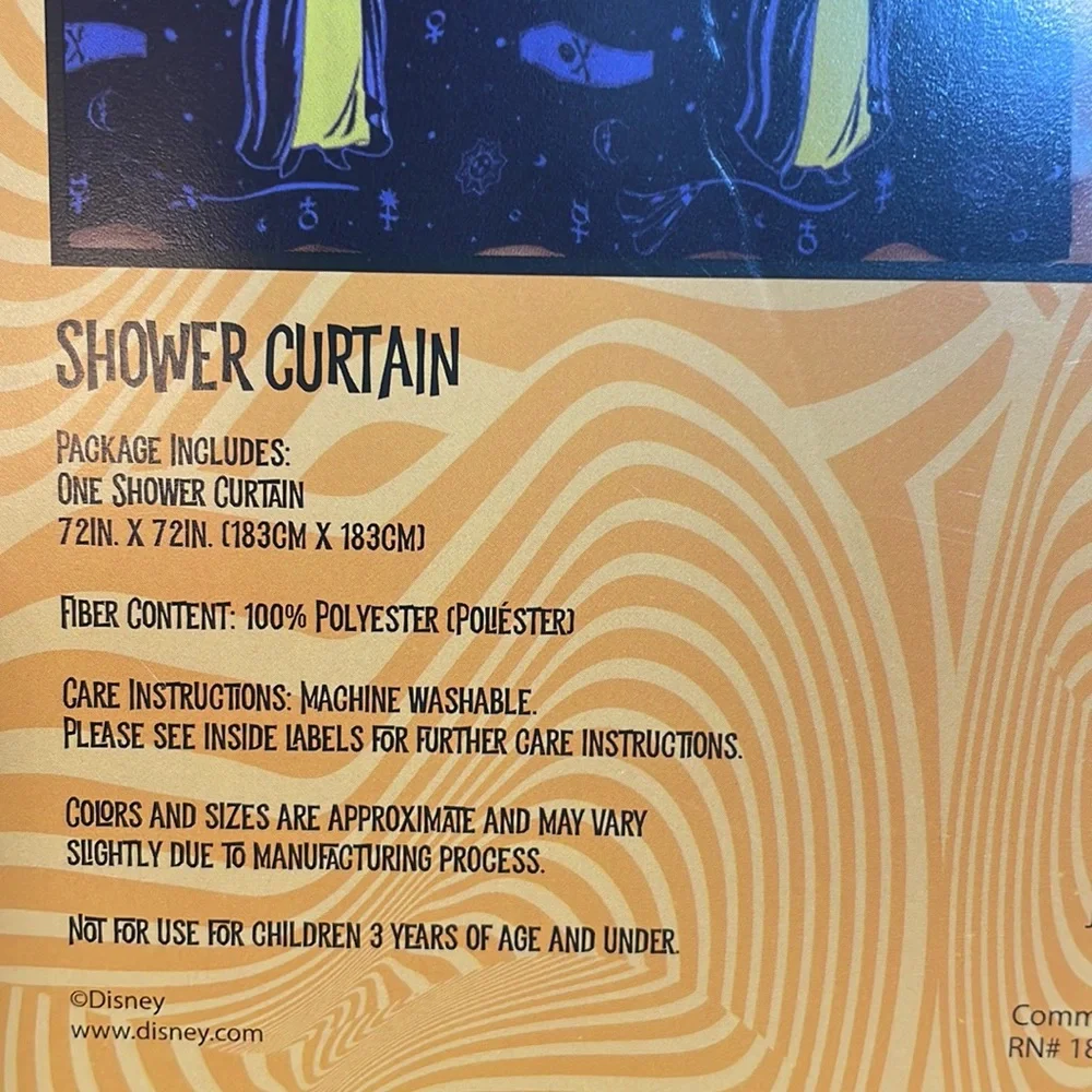 Disney Hocus Pocus Shower Curtain
